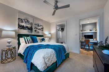 Ceiling fans in bedrooms